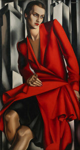 Tamara de Lempicka - Portrait of Mrs. Rufus Bush