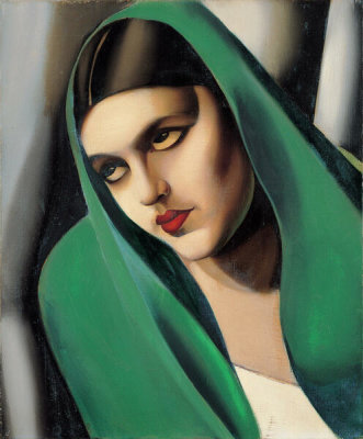 Tamara de Lempicka - The Green Veil (Le voile vert)