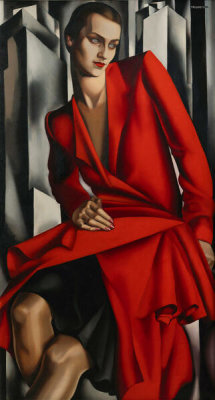 Tamara de Lempicka - Portrait of Mrs. Rufus Bush