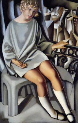Tamara de Lempicka - Kizette on the Balcony