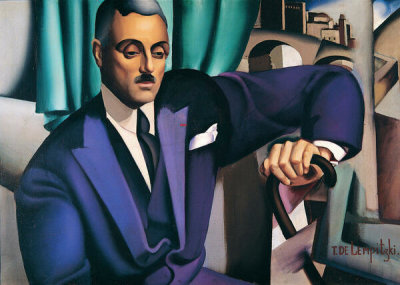 Tamara de Lempicka - Portrait of Prince Eristoff
