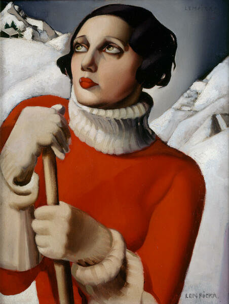 Tamara de Lempicka, Saint-Moritz, 1929
